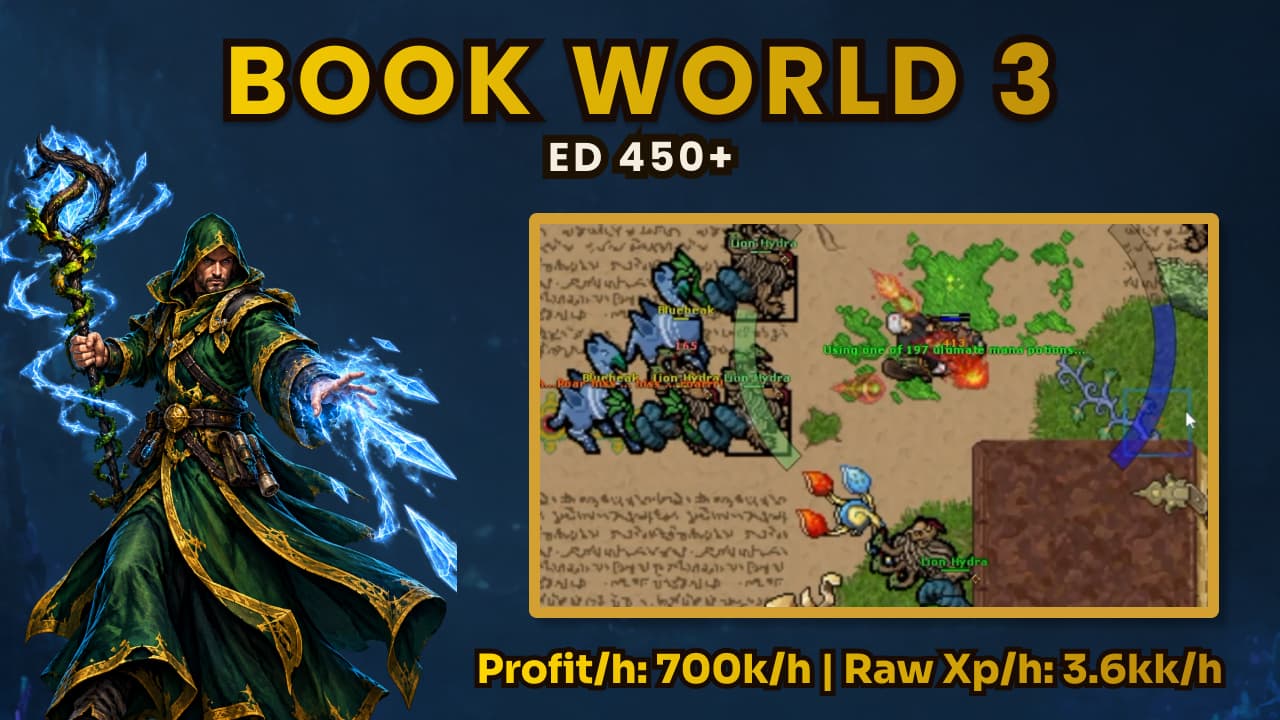 Hunt de ED 450 em Book World Capítulo 3