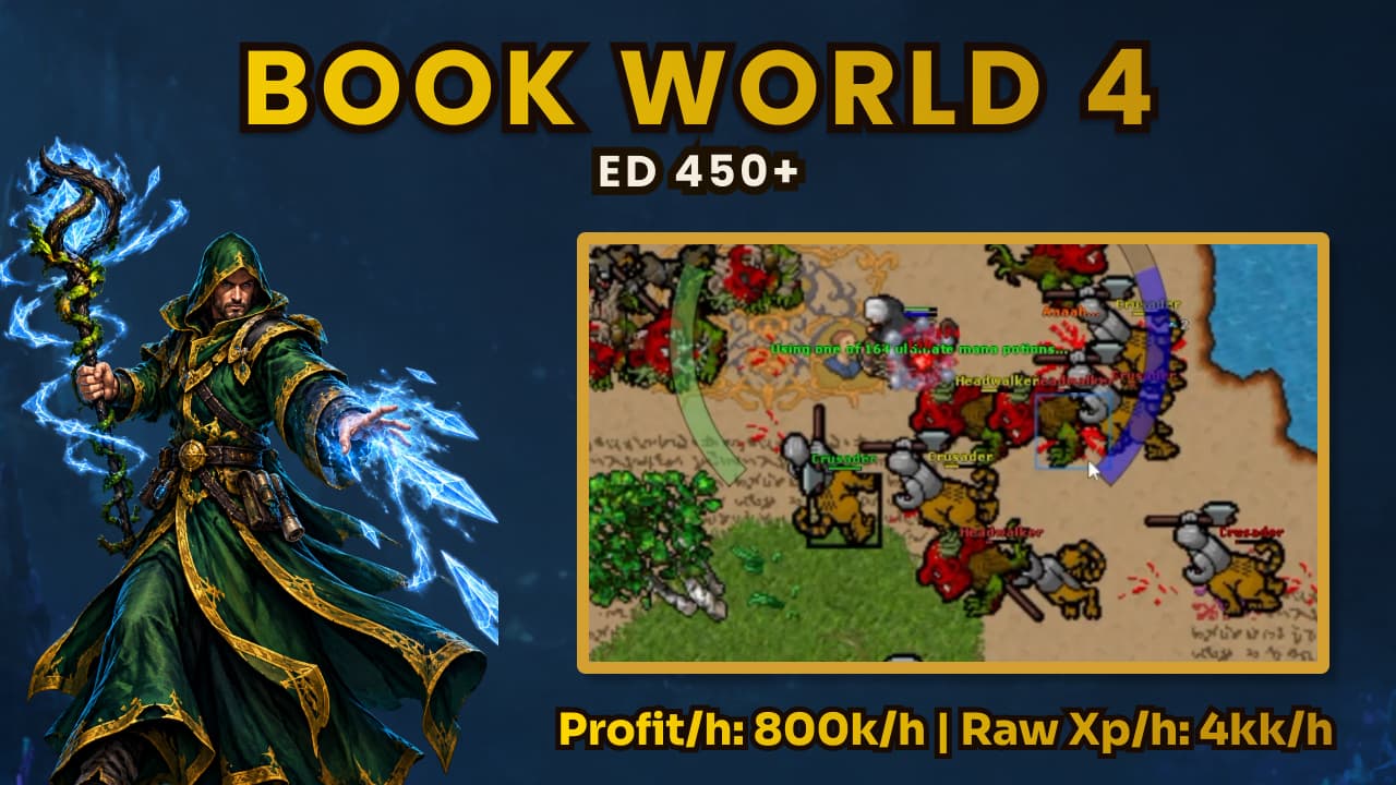 Hunt de ED 450 em Book World Capítulo 4