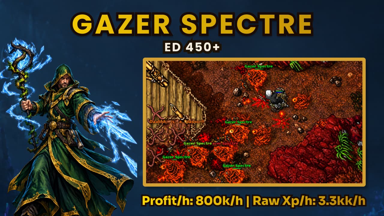 Hunt de ED 450 em Gazer Spectre